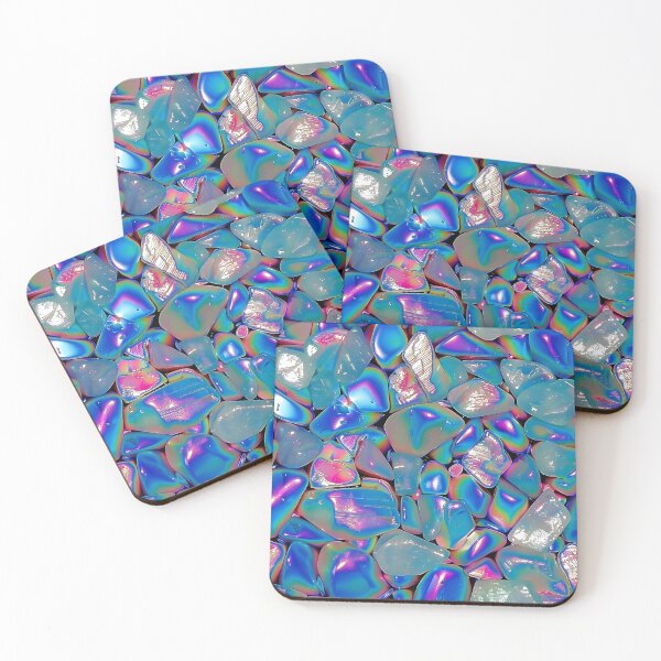 Item preview, Vivid Blue Pebbles designed and sold by dinaaaaaah.