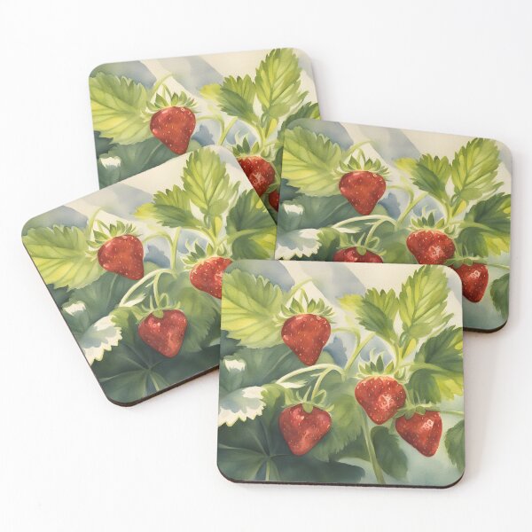 Item preview, Strawberry Plant in Sunshine designed and sold by CalmnessbyChoice.