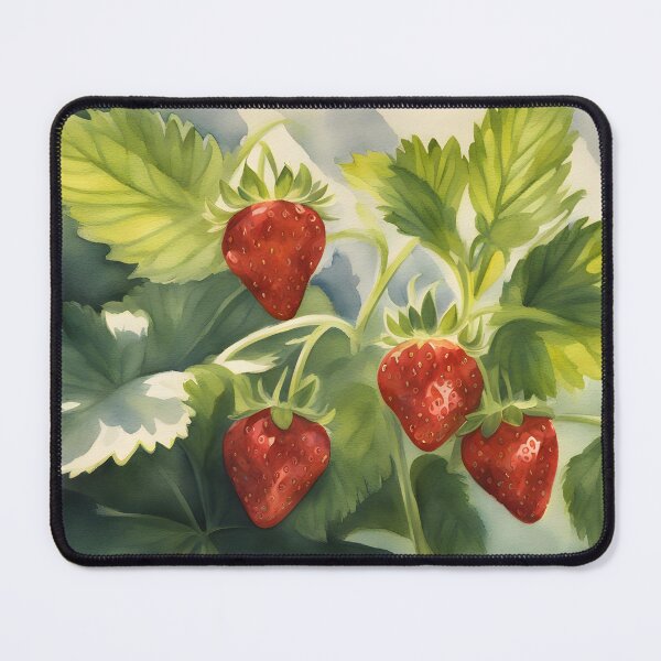 Item preview, Strawberry Plant in Sunshine designed and sold by CalmnessbyChoice.