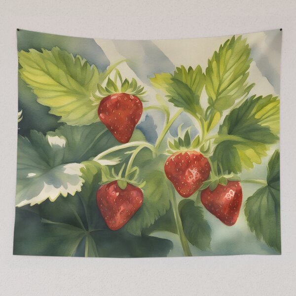 Item preview, Strawberry Plant in Sunshine designed and sold by CalmnessbyChoice.