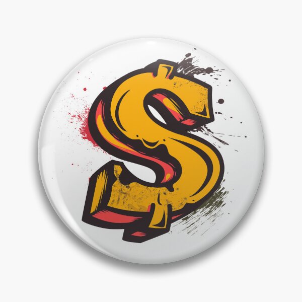 Item preview, 90's Hip-Hop Style Dollar Sign designed and sold by SpoonToonCnt.