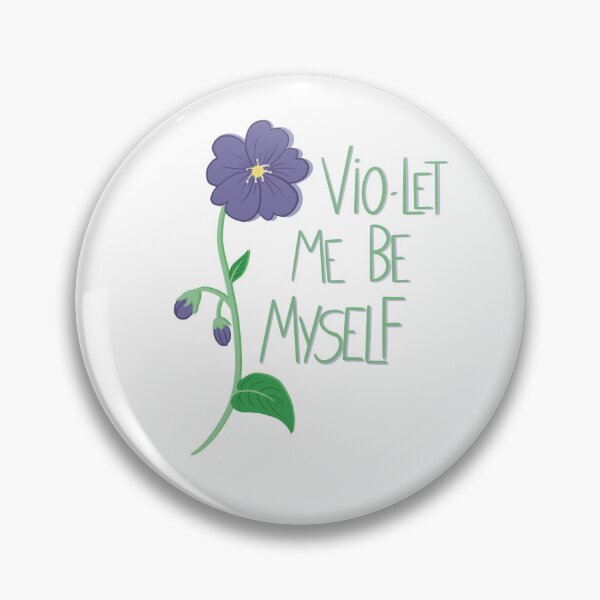 Item preview, Violet me be myself! designed and sold by RealCloudy.