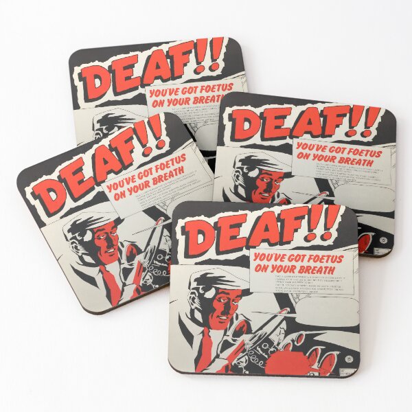 Item preview, Deaf - You've Got Foetus on your Breath - Cover Art designed and sold by Sovietmovies.