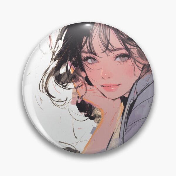 Item preview, Woman in Artistic Brushstrokes designed and sold by palmyst.