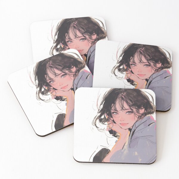 Item preview, Woman in Artistic Brushstrokes designed and sold by palmyst.