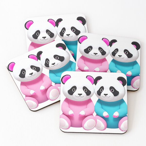 Item preview, pandas designed and sold by Lutek96.