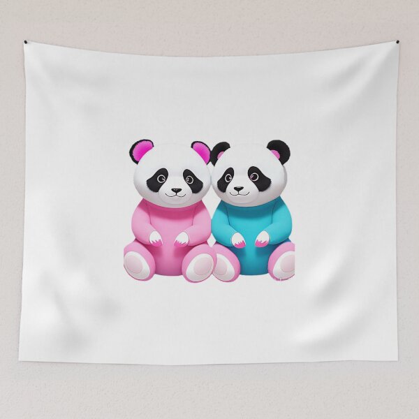 Item preview, pandas designed and sold by Lutek96.
