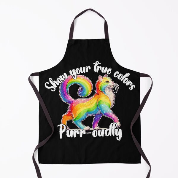 Item preview, Show your true colors purr-oudly - Pride Month designed and sold by Fr0mtheMachine.