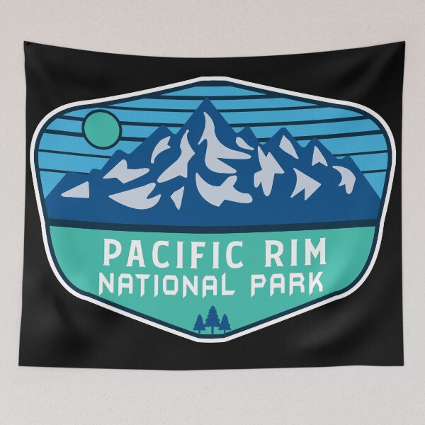 Item preview, Pacific Rim National Park-Vintage designed and sold by graphic-map.