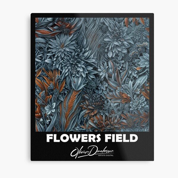 Aperçu de l'œuvre Flowers field 69 créée et vendue par olivier duchossoir.