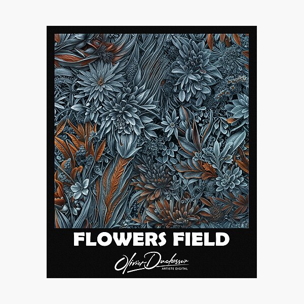 Aperçu de l'œuvre Flowers field 69 créée et vendue par olivier duchossoir.