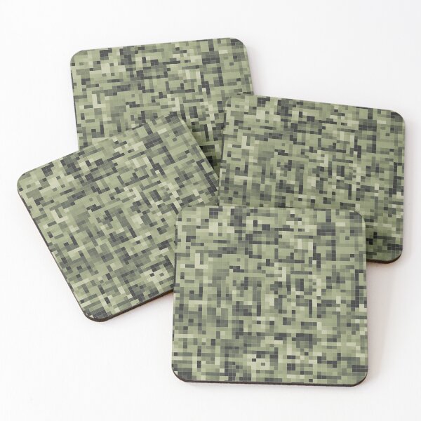 Item preview, Multi camo Pixel Forest Camouflage, Hunter Green designed and sold by Aquillashop.