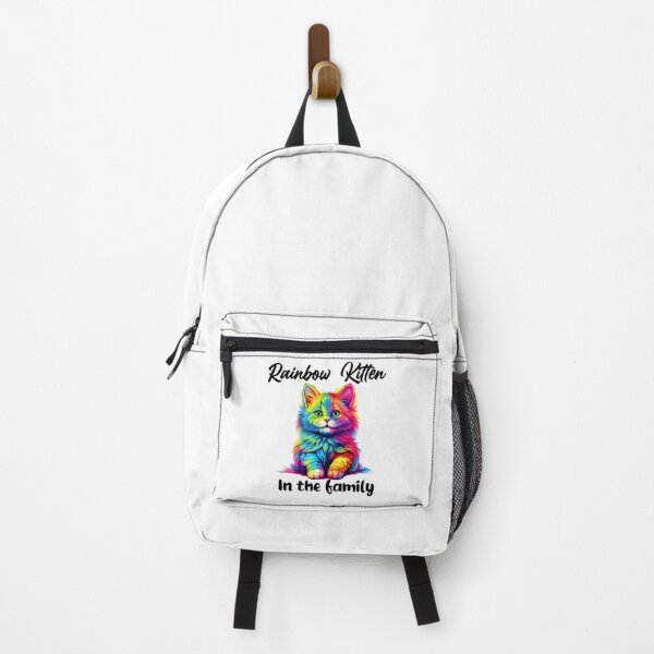 Item preview, Rainbow Kitten In The Family LGBT Gay Pride Flag Rainbow Cat designed and sold by Cheeky Drops.