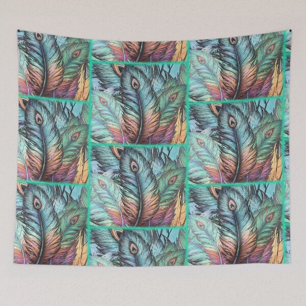 Item preview, Peacock feathers style designed and sold by Hen-C-Art.