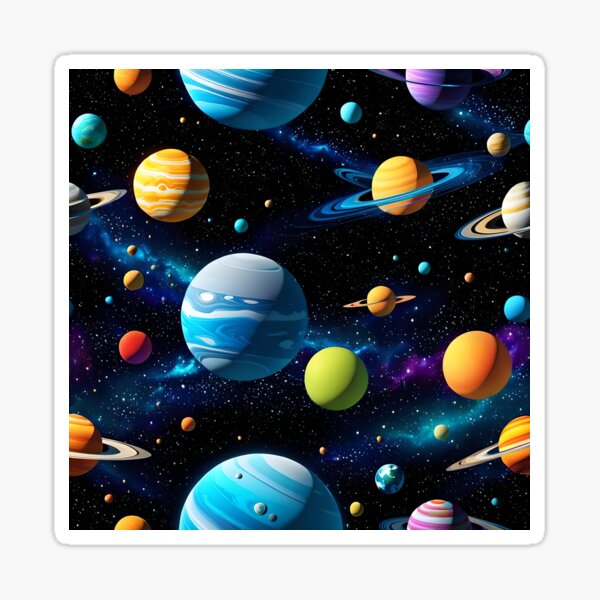 Item preview, parade of planets designed and sold by VoloSha.