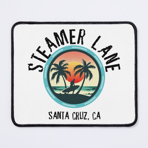 Item preview, Steamer Lane - Santa Cruz (with Black Lettering) designed and sold by VelvetRoom.