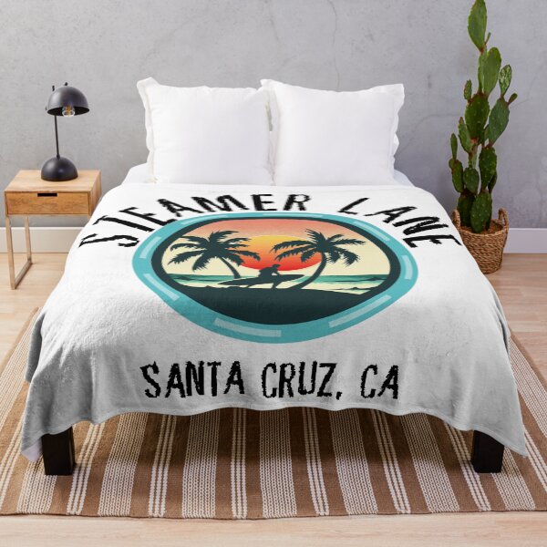 Item preview, Steamer Lane - Santa Cruz (with Black Lettering) designed and sold by VelvetRoom.