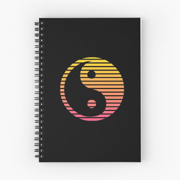 Item preview, Ying and Yang symbol lines duotone design designed and sold by Endorfin Garment.