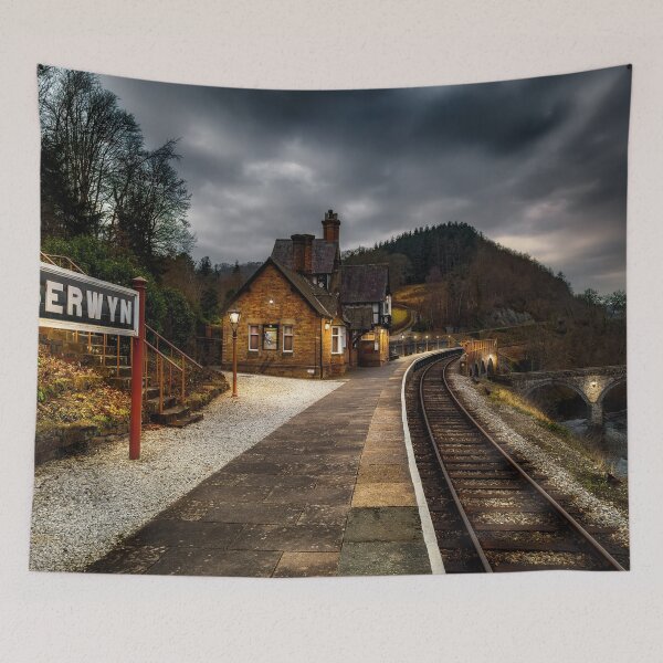 Item preview, Berwyn Victorian Railway Station designed and sold by AJEvans.