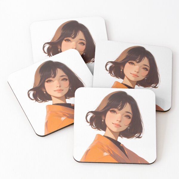 Item preview, Woman in Orange Attire designed and sold by palmyst.