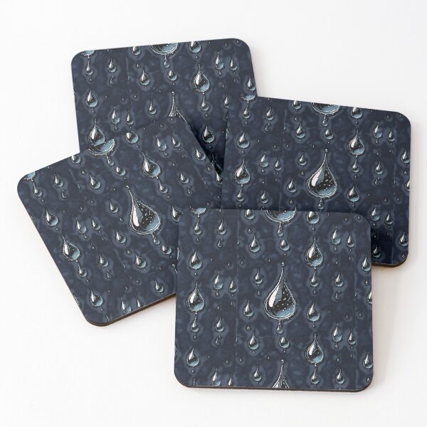 Item preview, retro tear drops designed and sold by Hen-C-Art.