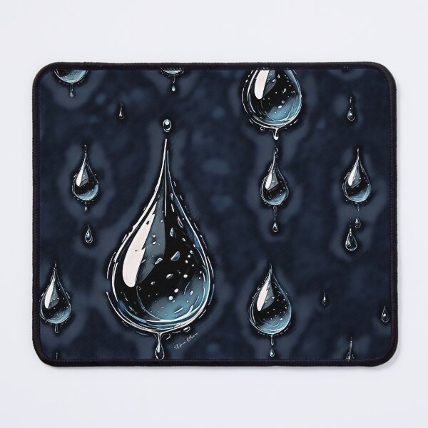 Item preview, retro tear drops designed and sold by Hen-C-Art.