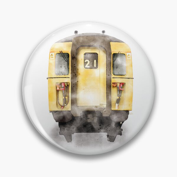 Item preview, Class 421 4CIG "Slam Door" Watercolour designed and sold by jameswattsart.