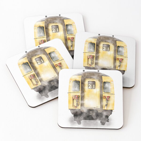 Item preview, Class 421 4CIG "Slam Door" Watercolour designed and sold by jameswattsart.