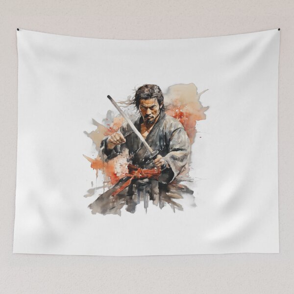 Item preview, samurai with sword designed and sold by redmoon64.