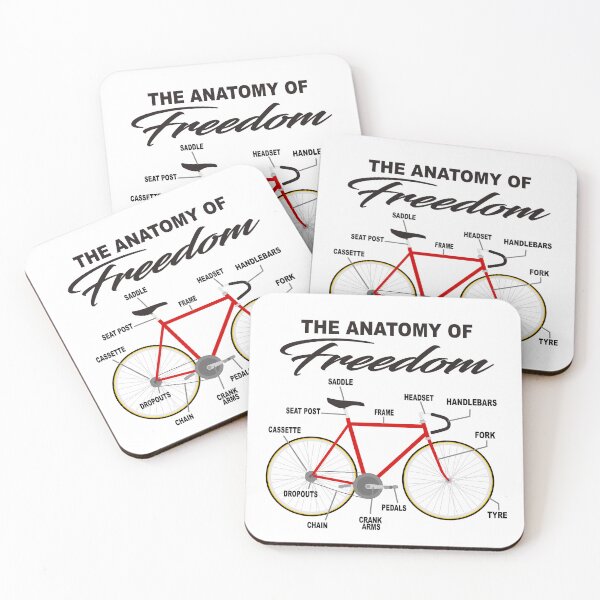 Item preview, The anatomy of freedom cycling designed and sold by Colorfulman.