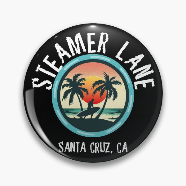 Item preview, Steamer Lane - Santa Cruz (with White Lettering) designed and sold by VelvetRoom.