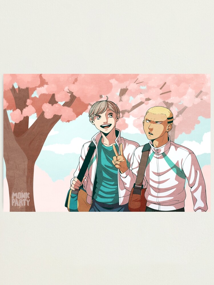 Haikyuu Kyouhaba Cherry Blossoms Photographic Print By Monkparty Redbubble