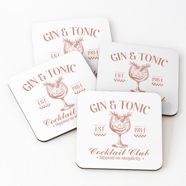 Item preview, Vintage Summer Cocktail: Gin & Tonic designed and sold by Midnight_Poison.