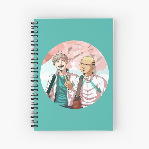 Haikyuu Kyouhaba Cherry Blossoms Spiral Notebook By Monkparty Redbubble