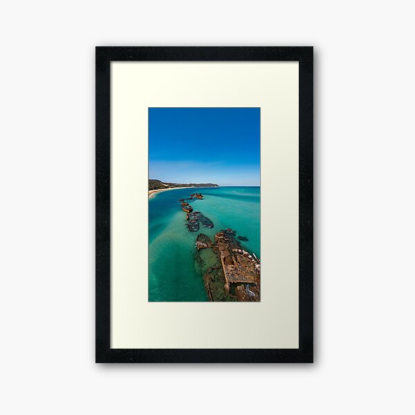 Item preview, The Tangalooma Wrecks, Moreton Island, Queensland, Australia - Aerial Photography designed and sold by dylanmorgan.