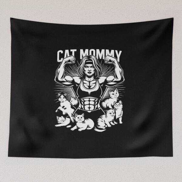 Item preview, Cat Mommy Gym Rat T-Shirt  designed and sold by yourownmagic.