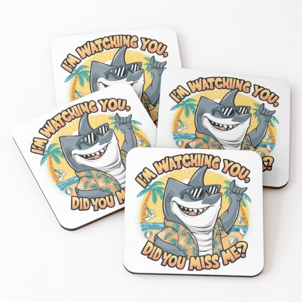 Item preview, Funny Summer Shark Watch designed and sold by SztylishDesigns.
