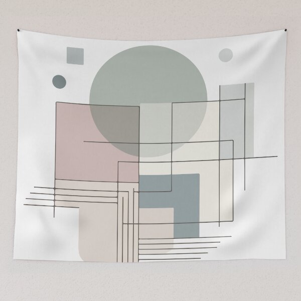 Item preview, Harmony of Pastel Shapes designed and sold by Antoine Dupuit.