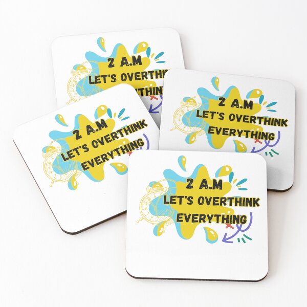 Item preview, 2 A.M LETS OVERTHINK EVERYTHING designed and sold by myteesmypassion.