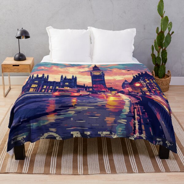 Item preview, Retro London Art Illustration designed and sold by nomiraclehere.