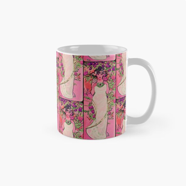 Artikelvorschau, Frische Gesichter. Rosa Gartendame (Alphonse Munch) entworfen und verkauft von bekki smith.