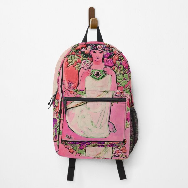 Item preview, Fresh faces. Pink garden lady (Alphonse Munch) designed and sold by bekki smith.