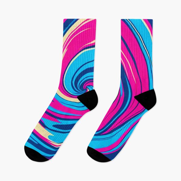 Item preview, Hypnotic Spiral: Pink and Navy Swirls designed and sold by GrizzlyCollective.