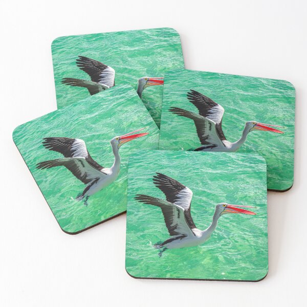 Item preview, Australian Pelican Flying at Moreton Island.  designed and sold by dylanmorgan.