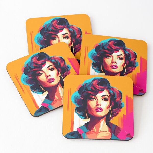 Item preview, vintage woman face designed and sold by redmoon64.