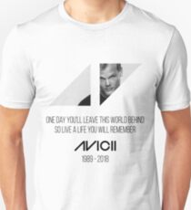 Avicii RIP Unisex T-Shirt