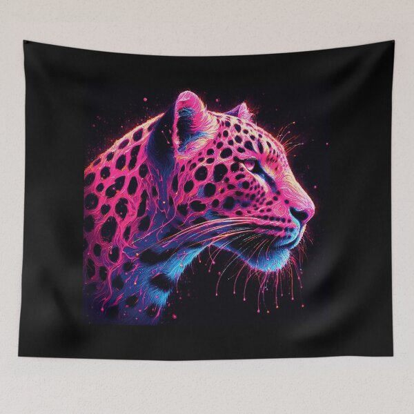 Item preview, Neon Pink Leopard  designed and sold by Thedigital91.
