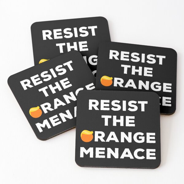 Item preview, Anti-Trump - Resist the Orange Menace I designed and sold by Lemon Pepper.