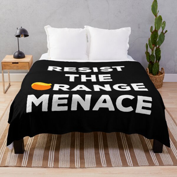 Item preview, Anti-Trump - Resist the Orange Menace I designed and sold by Lemon Pepper.