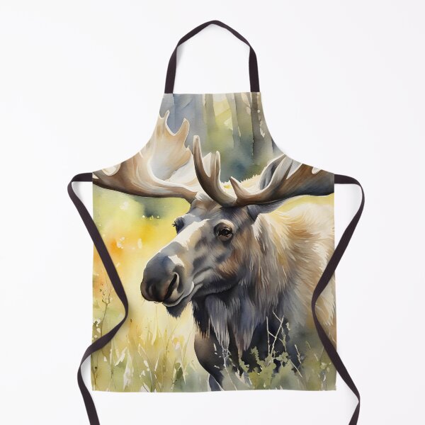 Item preview, Moose in Swedish Forest designed and sold by CalmnessbyChoice.